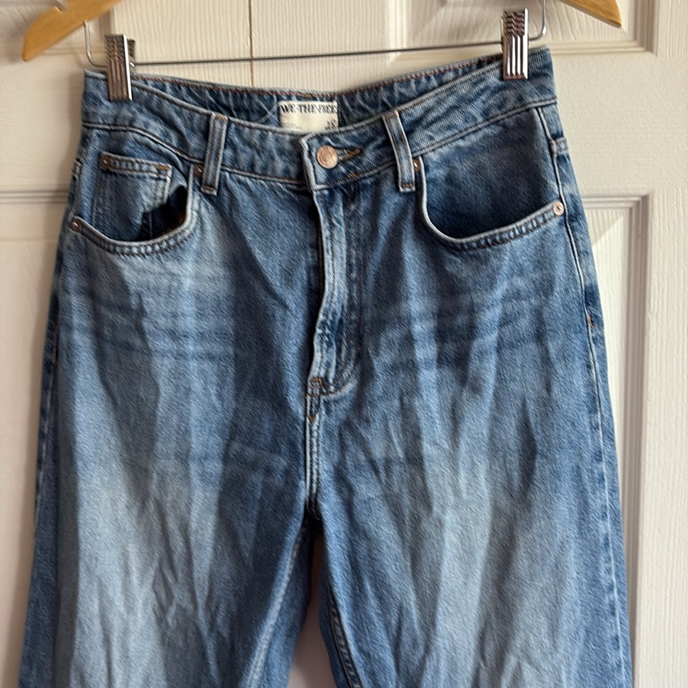 We the free Pacifica Straight-Leg Jeans Mid Blue - Picture 6 of 14